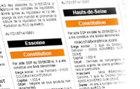 Annonces Légales Publiées en Ligne