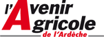 Annonce légale dans le journal habilité L'Avenir Agricole de l'Ardèche